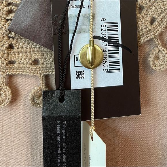 Ports 1961 Tan Sleeveless Dress Size 8 - Picture 4 of 6